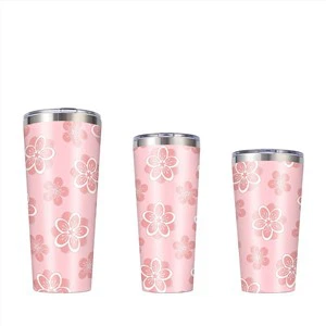 Copos com tampa isolados a vácuo